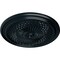 Ekena Millwork Trinity Ceiling Medallion (Fits Canopies up to 3"), Hand-Painted Night Shade, 22"OD x 1 3/4"P CM22TNNSF - alternate 2
